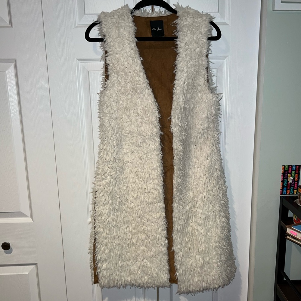 Faux Fur Long Vest